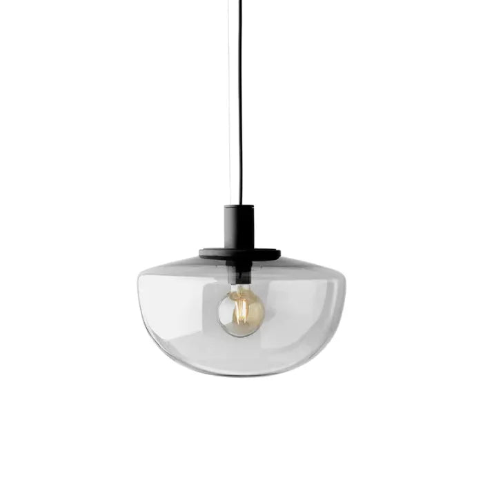 Lampe Suspendue Élégante en Verre Sphérique pour Cuisine – Luminaire Suspendu Minimaliste et Moderne, 22 cm diamètre 6