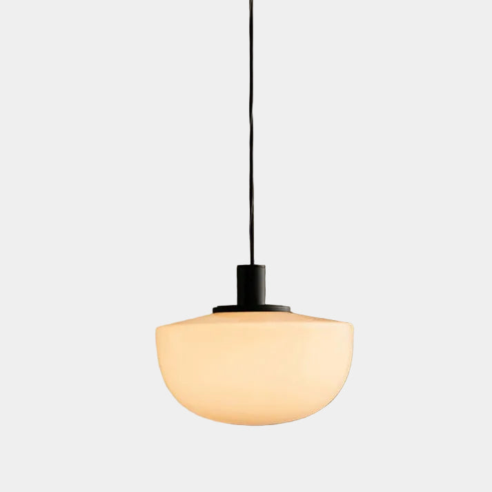 Lampe Suspendue Élégante en Verre Sphérique pour Cuisine – Luminaire Suspendu Minimaliste et Moderne, 22 cm diamètre 8