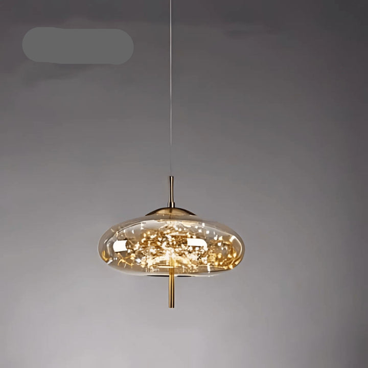 Lampe Suspendue Élégante en Verre avec Motif Féérique – Luminaire Suspendu pour Salle à Manger et Intérieur Moderne 11