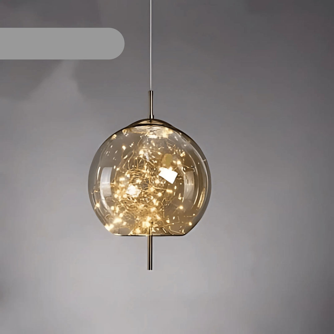 Lampe Suspendue Élégante en Verre avec Motif Féérique – Luminaire Suspendu pour Salle à Manger et Intérieur Moderne 9