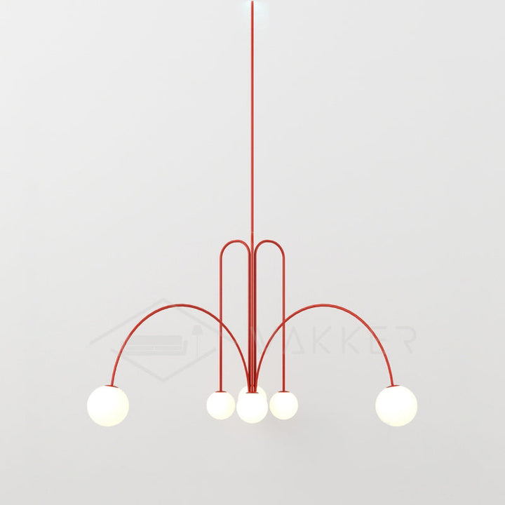Lampe Suspendue Glow en Métal et Verre – Luminaire Suspendu Moderne pour Salle à Manger et Intérieurs Élégants 6