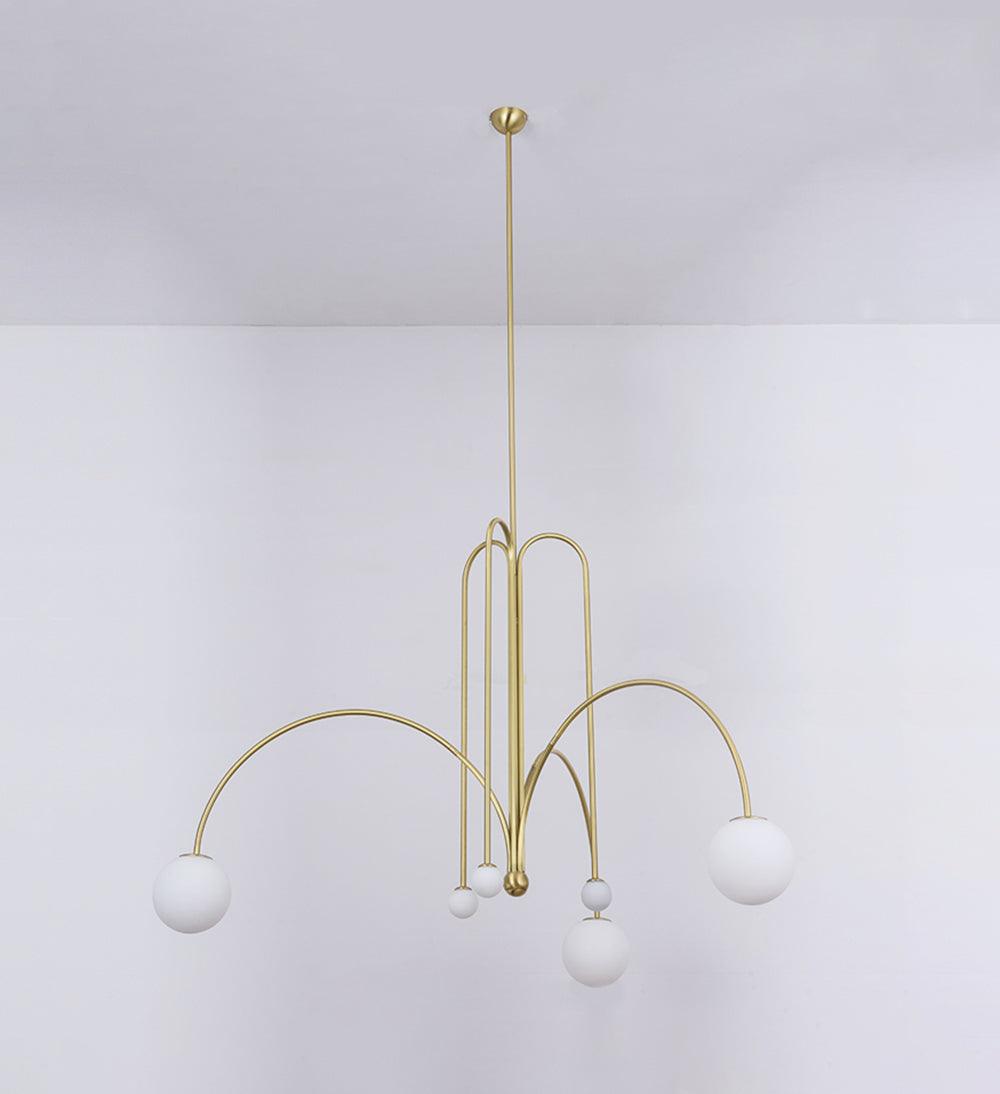 Lampe Suspendue Glow en Métal et Verre – Luminaire Suspendu Moderne pour Salle à Manger et Intérieurs Élégants 7