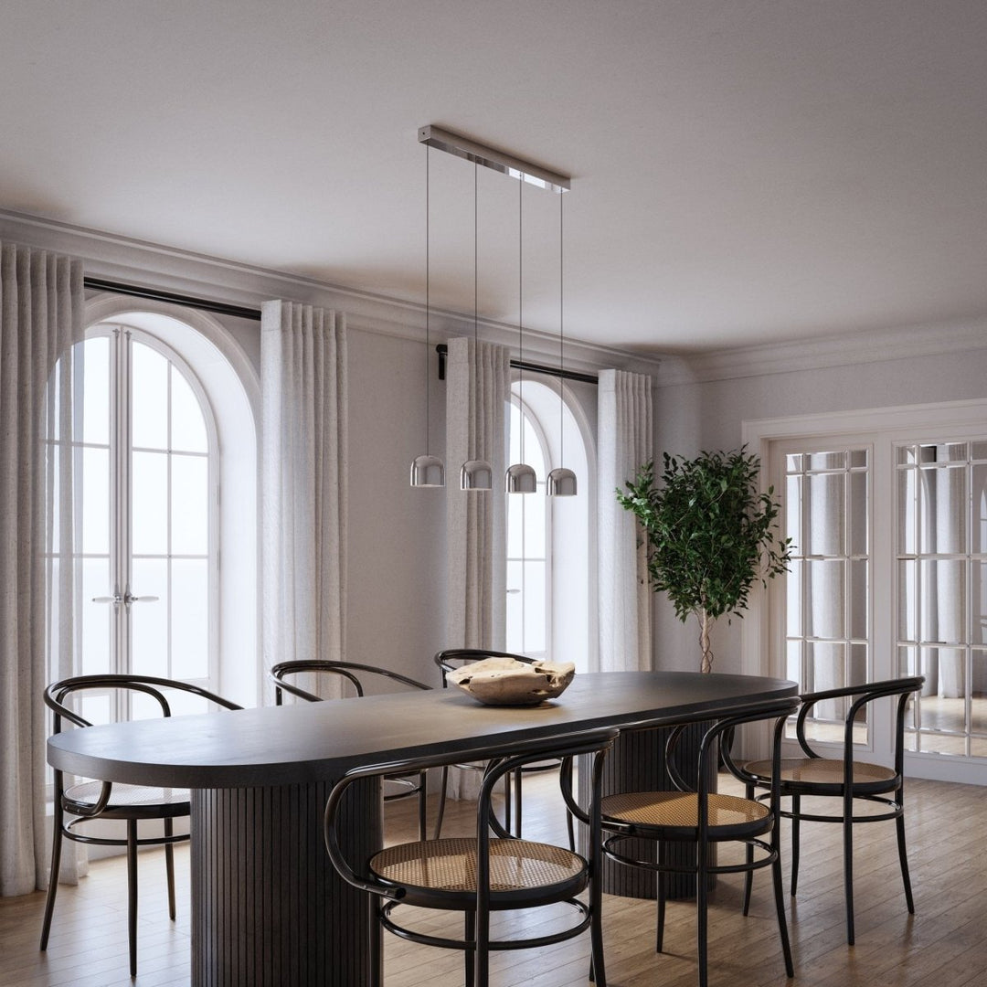 Lampe Suspendue LED Élégante avec Hauteur Réglable pour Salle à Manger - Éclairage Doux et Moderne 1