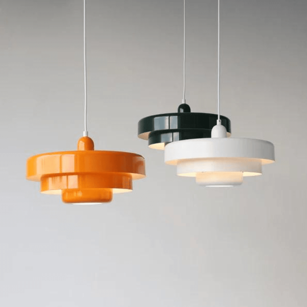 Lampe Suspendue LED Vintage en Métal et Verre pour Salle à Manger et Salon - Luminaire Suspendu Élégant et Économe en Énergie 2