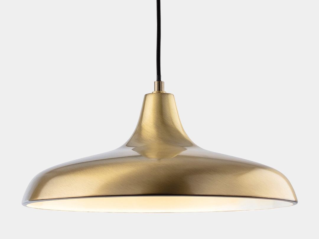 Lampe Suspendue Minimaliste en Métal avec Câble Tressé Noir – Luminaire Suspendu Élégant pour Intérieur Moderne 3