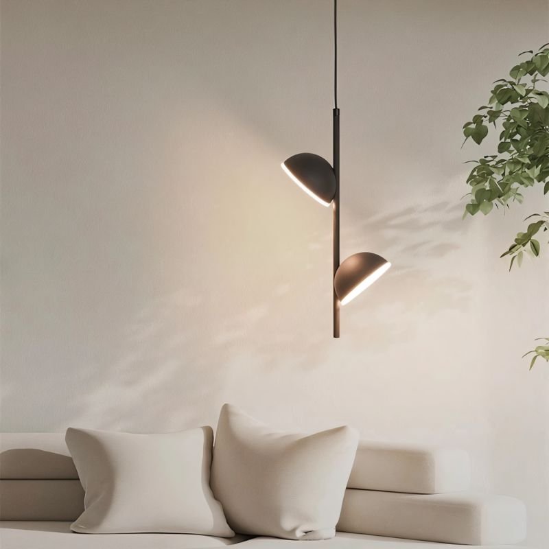 Lampe Suspendue Moderne en Aluminium et Acrylique avec Éclairage LED Doux pour Salle à Manger – Suspension Luminaire Élégante 1