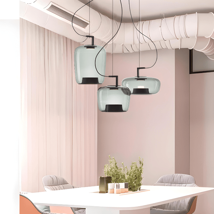 Lampe Suspendue Moderne en Métal et Verre pour Salle à Manger, Cuisine et Salon – Luminaire Suspendu Élégant et Durable 5