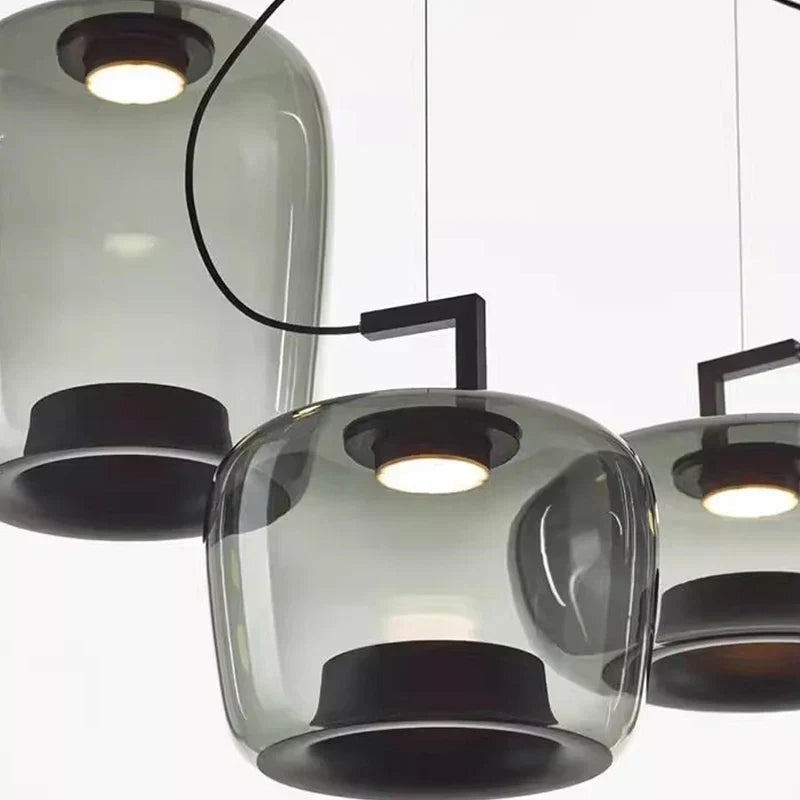 Lampe Suspendue Moderne en Métal et Verre pour Salle à Manger, Cuisine et Salon – Luminaire Suspendu Élégant et Durable 8