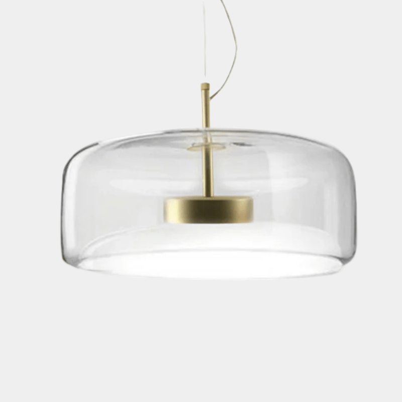 Lampe Suspendue Rétro en Métal et Verre Amber – Luminaire Suspendu Élégant pour Salle à Manger et Salon 3