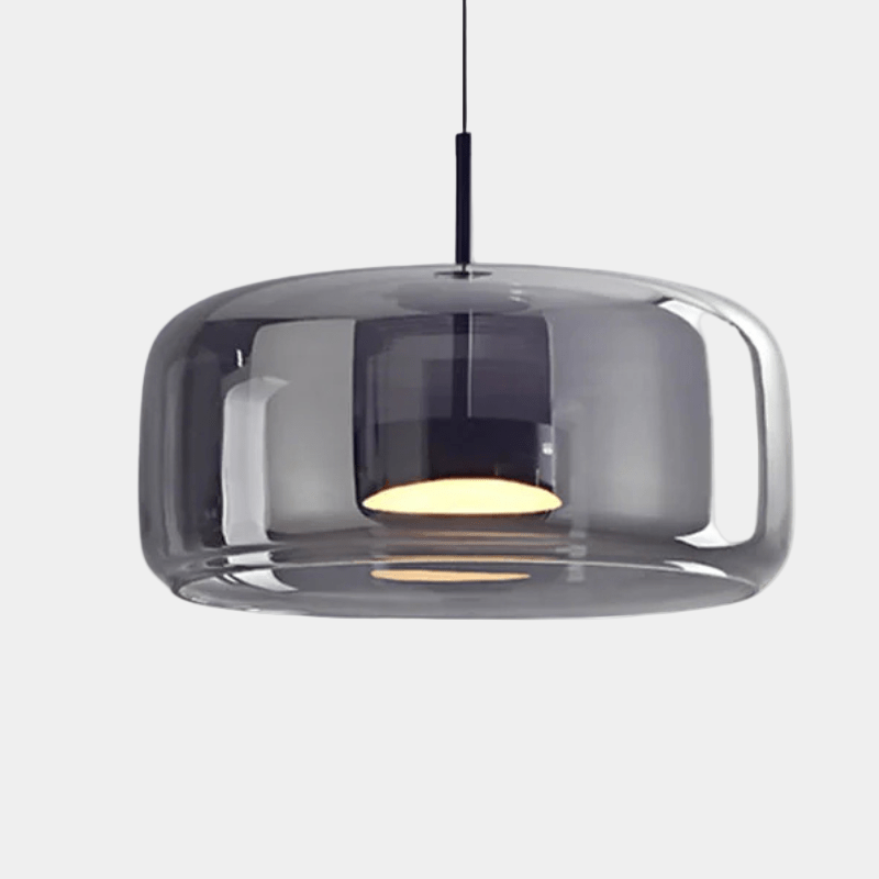 Lampe Suspendue Rétro en Métal et Verre Amber – Luminaire Suspendu Élégant pour Salle à Manger et Salon 7