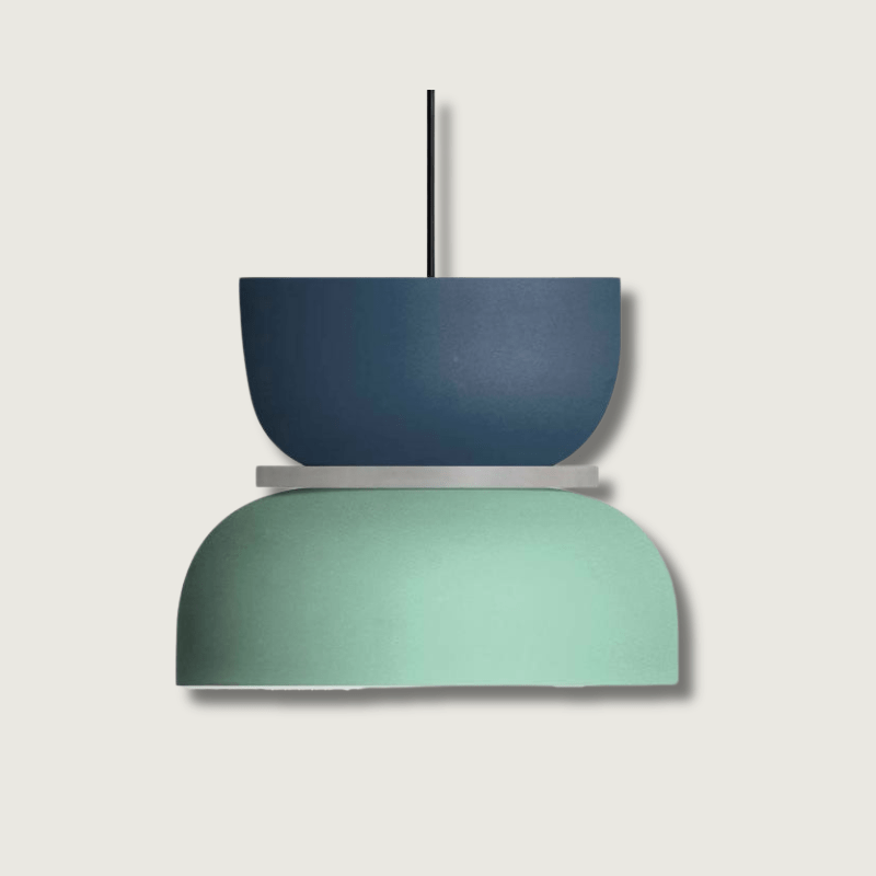 Lampe Suspendue Scandinave Multicolore avec Éclairage Doux – Luminaire Suspendu Idéal pour Salon et Cuisine 0