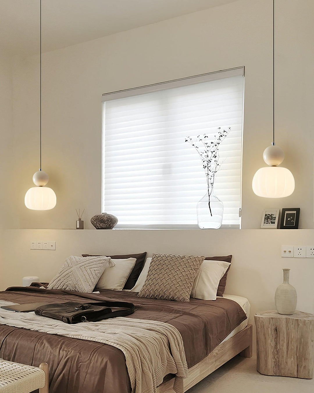 Lampe Suspendue Scandinave Ronde en Métal et Acrylique – Luminaire Suspendu Éclairant Salle à Manger avec Éclairage Doux 5