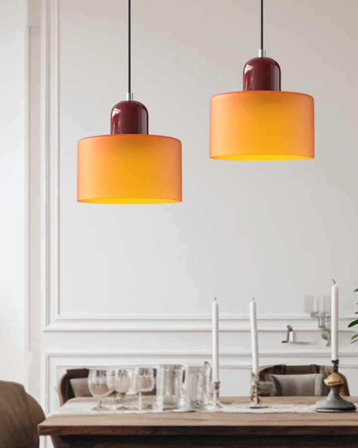 Lampe Suspendue Sculpturale en Aluminium et Verre – Éclairage Moderne et Élégant 2