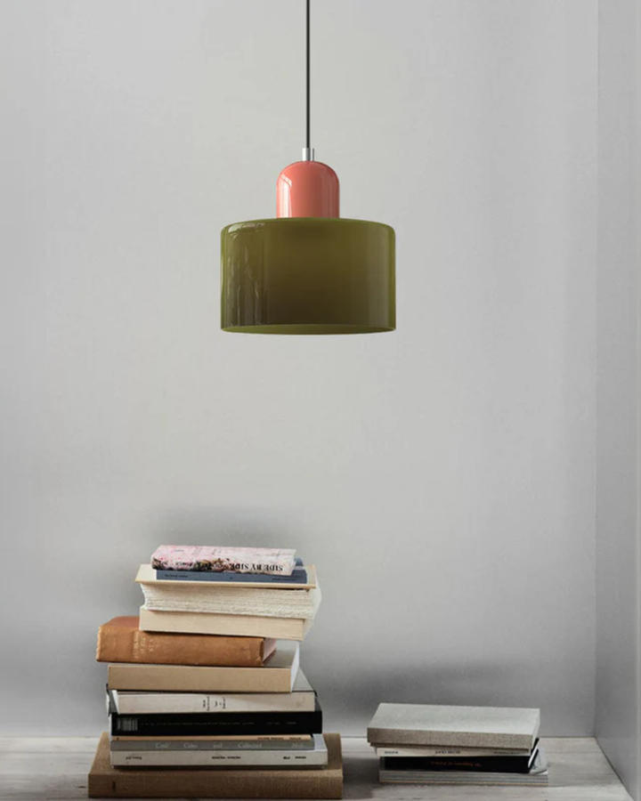 Lampe Suspendue Sculpturale en Aluminium et Verre – Éclairage Moderne et Élégant 3