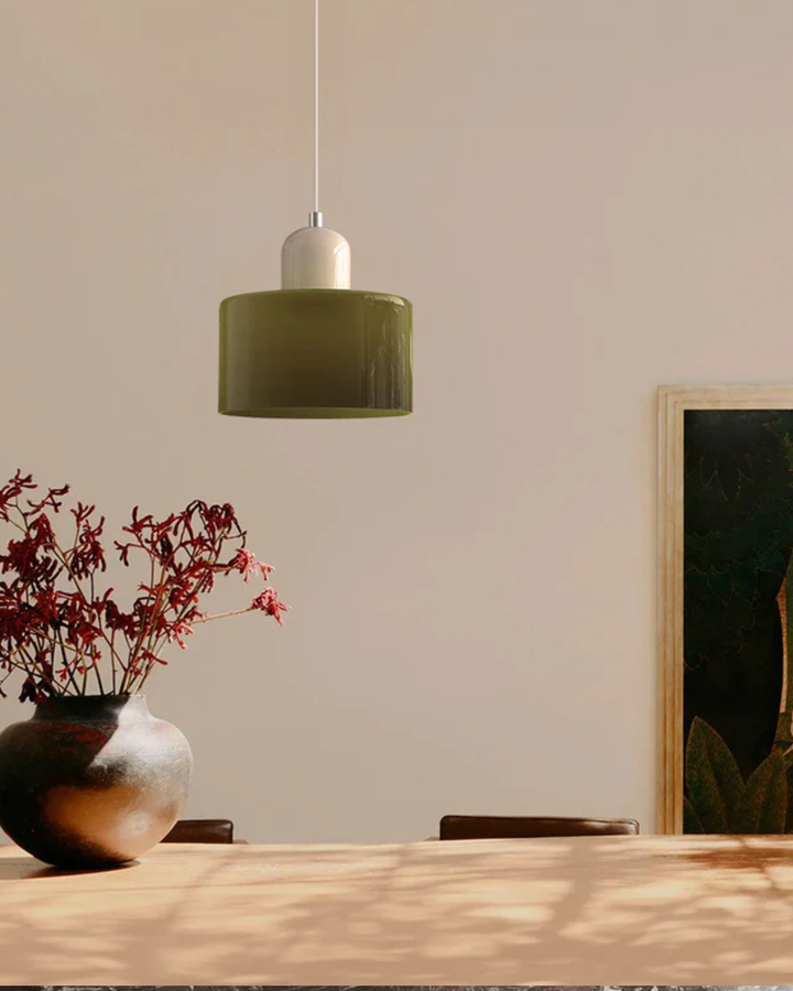 Lampe Suspendue Sculpturale en Aluminium et Verre – Éclairage Moderne et Élégant 4