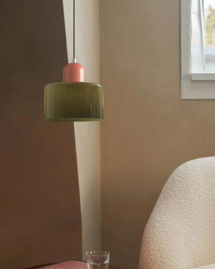Lampe Suspendue Sculpturale en Aluminium et Verre – Éclairage Moderne et Élégant 6