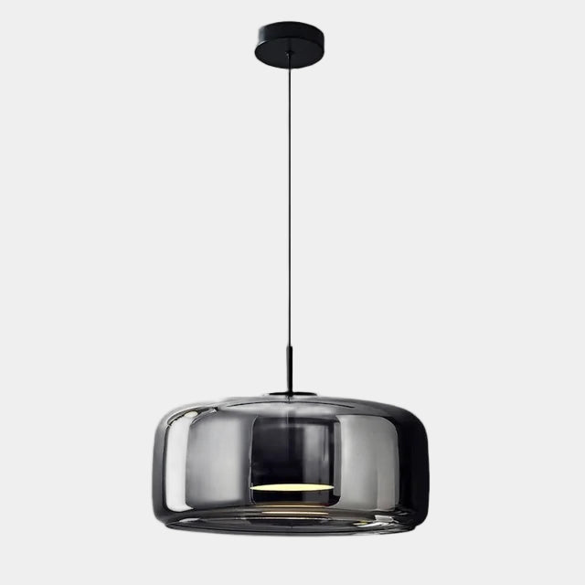 Lampe Suspendue en Verre Élégante 150 cm – Luminaire Suspendu pour Salle à Manger et Salon, Éclairage Chaud 12W 0