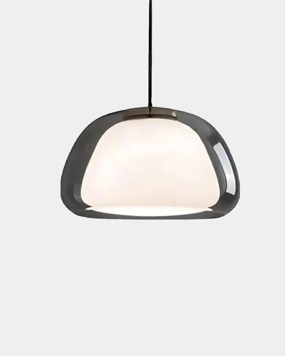 Lampe Suspendue en Verre Mat et Transparent – Luminaire Suspendu Élégant pour Intérieurs Modernes 0