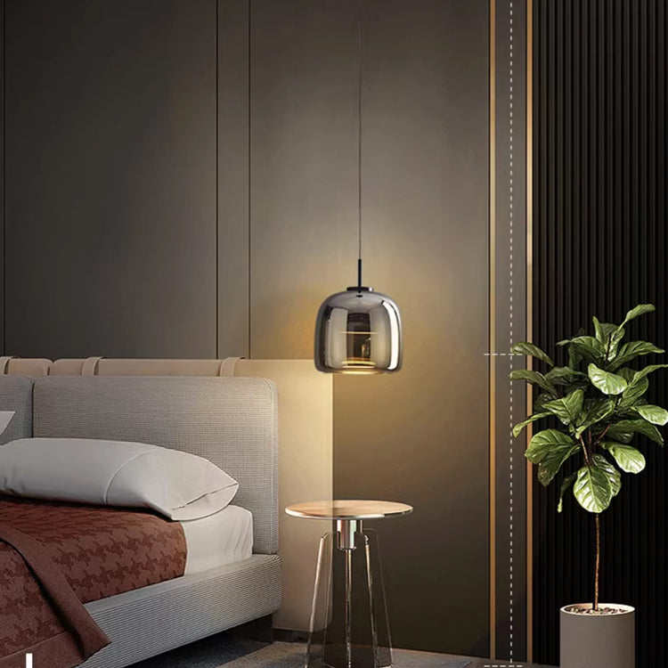 Lampe Suspendue en Verre Noir Scandinave – Luminaire Suspendu Élégant pour Salle à Manger et Intérieurs Modernes 7