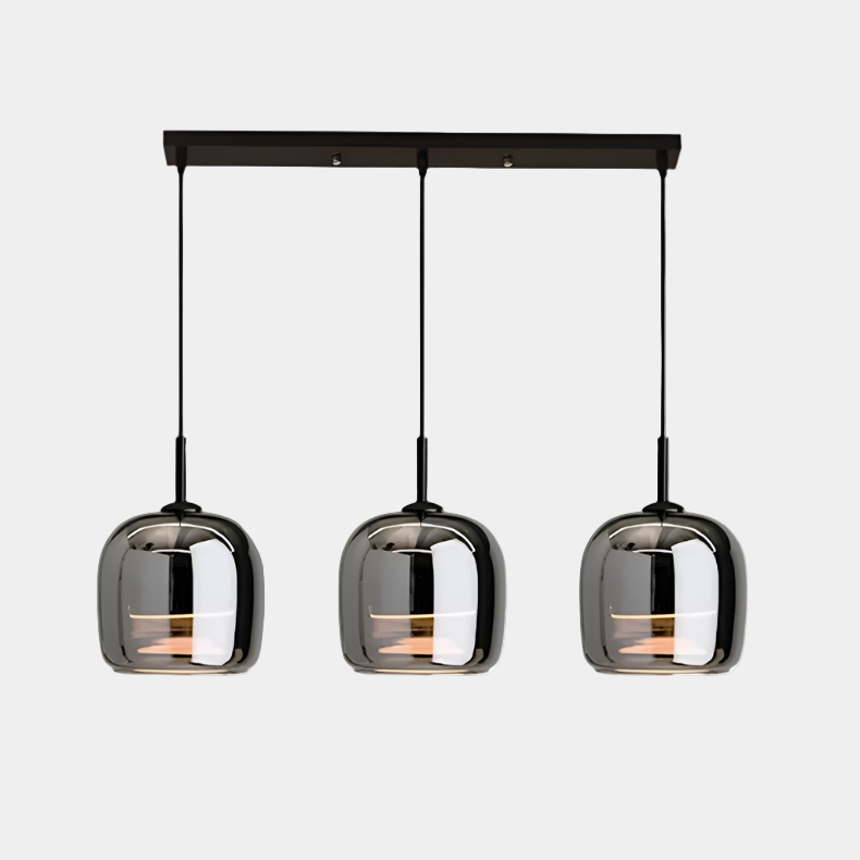 Lampe Suspendue en Verre Noir Scandinave – Luminaire Suspendu Élégant pour Salle à Manger et Intérieurs Modernes 9