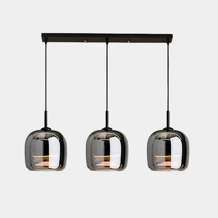 Lampe Suspendue en Verre Noir Scandinave – Luminaire Suspendu Élégant pour Salle à Manger et Intérieurs Modernes 9