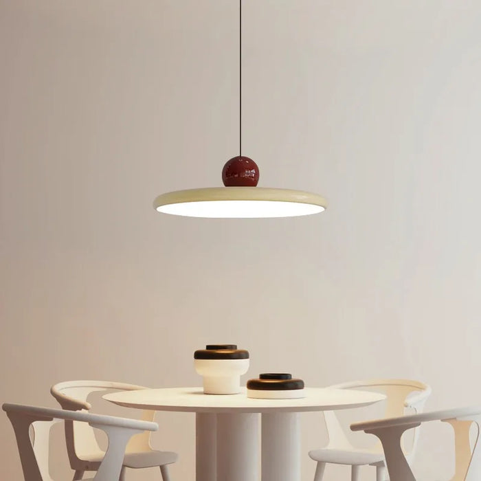 Lampe Suspendue en Verre Scandinave - Design Bauhaus Élégant pour Éclairage Moderne - Luminaire Suspendu Idéal pour Salon et Salle à Manger 2