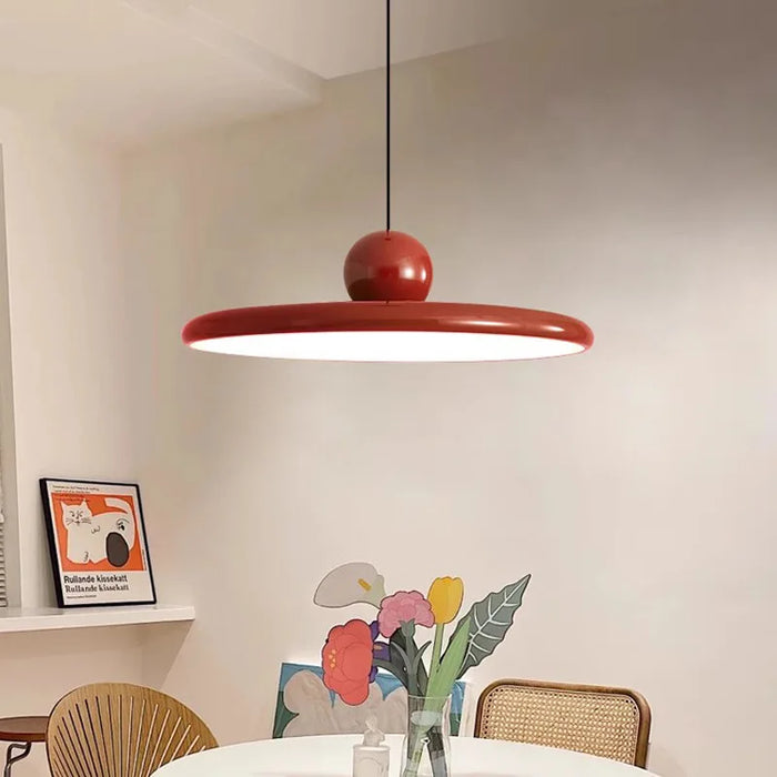 Lampe Suspendue en Verre Scandinave - Design Bauhaus Élégant pour Éclairage Moderne - Luminaire Suspendu Idéal pour Salon et Salle à Manger 4