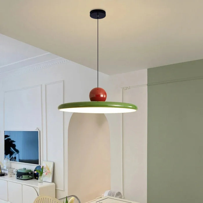 Lampe Suspendue en Verre Scandinave - Design Bauhaus Élégant pour Éclairage Moderne - Luminaire Suspendu Idéal pour Salon et Salle à Manger 5