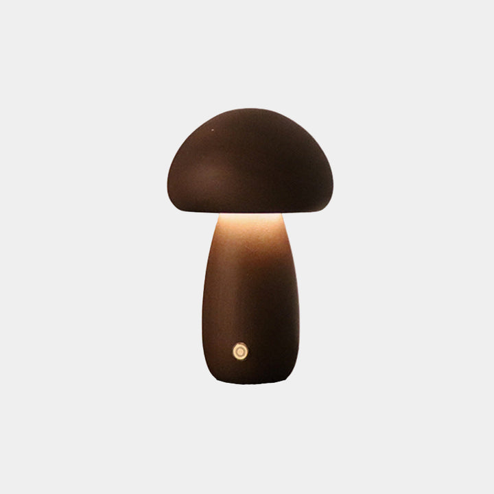 Lampe de Chevet Design en Bois Champignon LED pour Enfants - Éclairage Doux et Apaisant, Ambiance Féérique 11