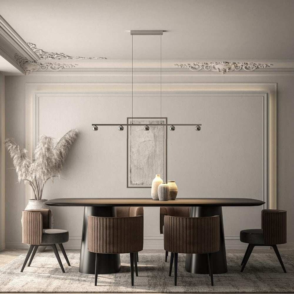 Lampe de Plafond LED Moderne avec Hauteur Réglable – Design Élégant pour Salon et Bureau 1