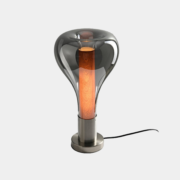 Lampe de Table Artistique Apaisante avec Éclairage Ambiant en Verre - Design Unique et Relaxant 6
