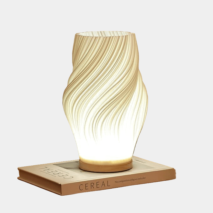 Lampe de Table LED Élégante avec Lumière Douce Réglable et Design Moderne - Métal et Plastique 0