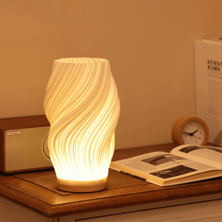 Lampe de Table LED Élégante avec Lumière Douce Réglable et Design Moderne - Métal et Plastique 3