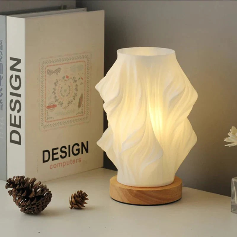 Lampe de Table LED Élégante avec Lumière Douce Réglable et Design Moderne - Métal et Plastique 9