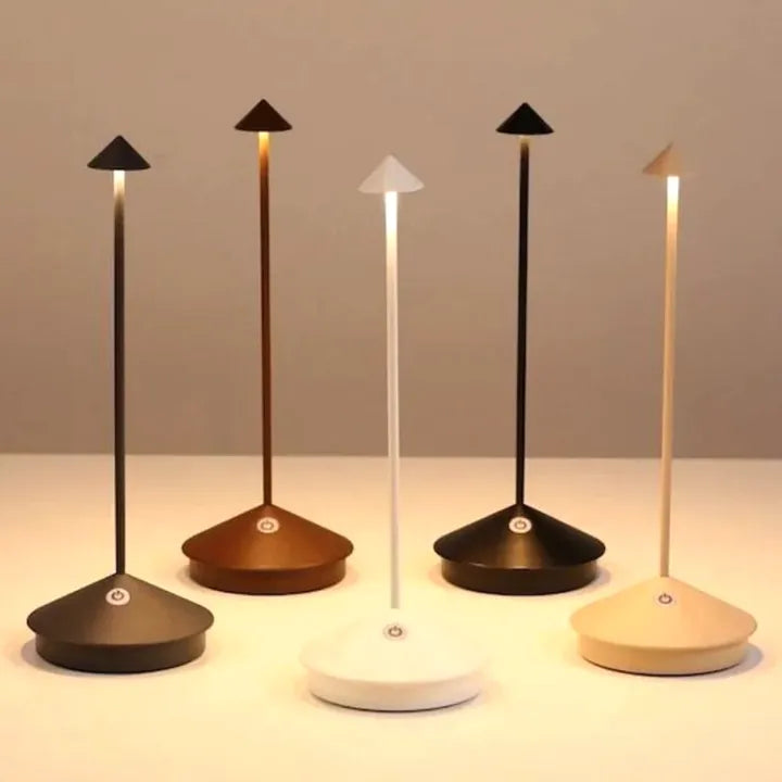 Lampe de Table LED Minimaliste en Métal – Design Élégant pour Bureau et Salon, Économie d'Énergie 9