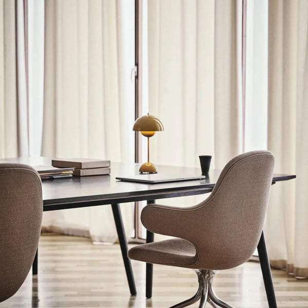 Lampe de Table Rechargeable Sans Fil LED Design Aurora - Luminosité Réglable 3 Niveaux, Élégante et Pratique pour Intérieur 7