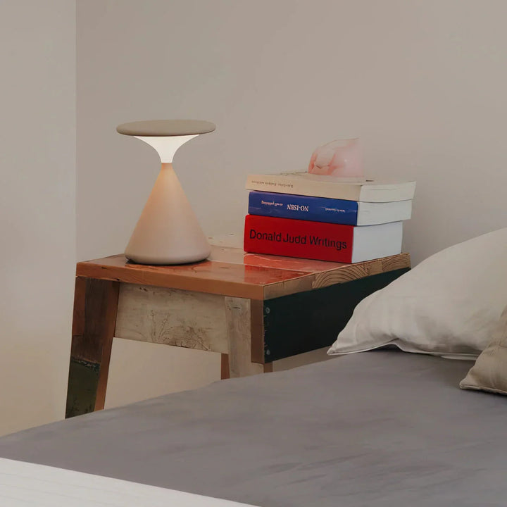 Lampe de Table Sans Fil Rechargeable Amos Zandloper – Design Sablier avec Lumière Chaude pour Intérieur Élégant 4