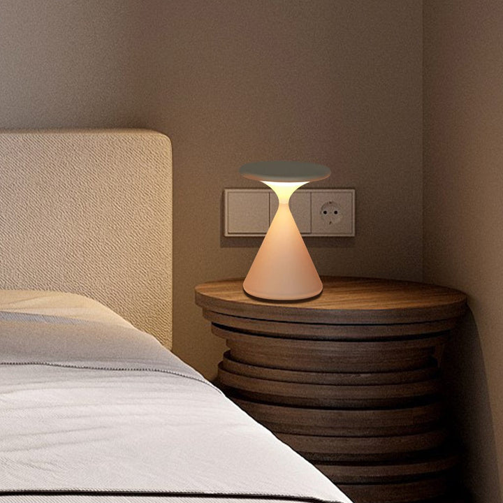 Lampe de Table Sans Fil Rechargeable Amos Zandloper – Design Sablier avec Lumière Chaude pour Intérieur Élégant 7
