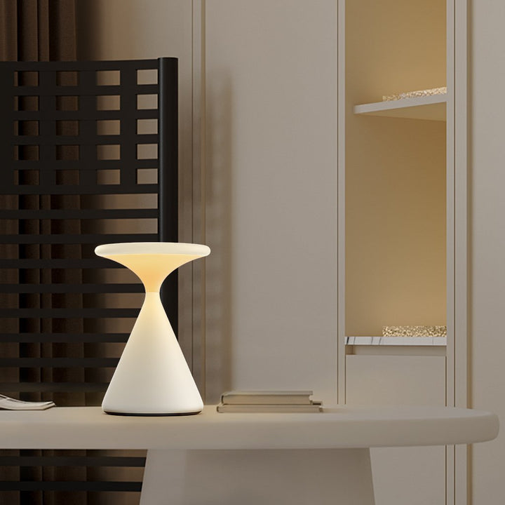 Lampe de Table Sans Fil Rechargeable Amos Zandloper – Design Sablier avec Lumière Chaude pour Intérieur Élégant 8