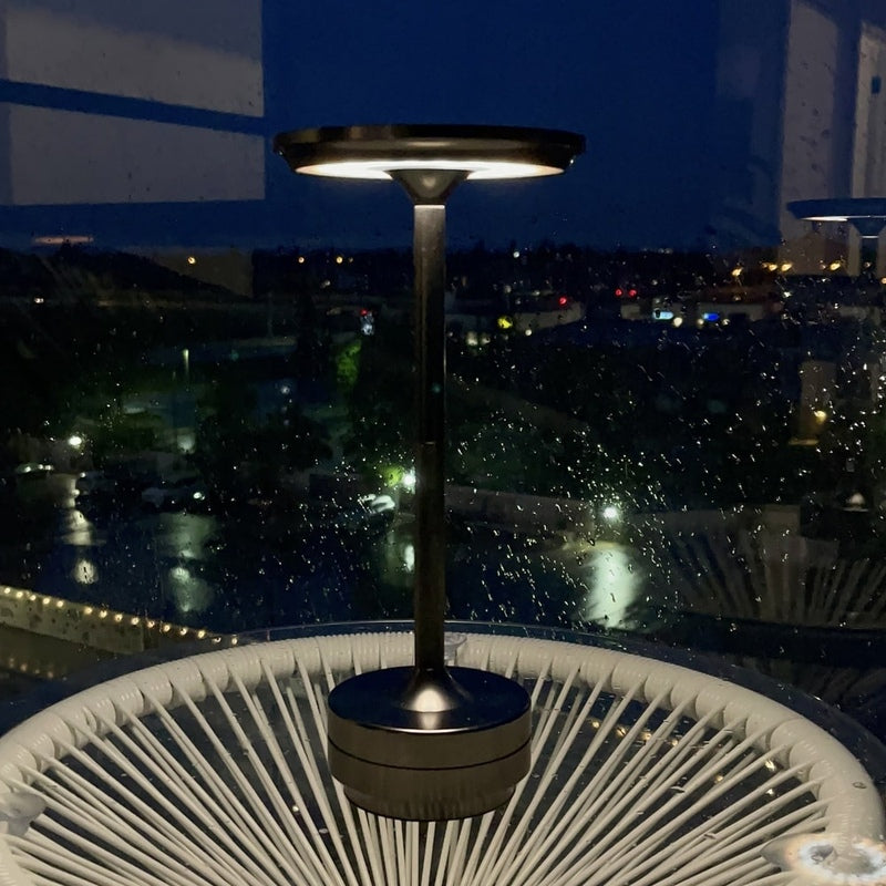 Lampe de Table Sans Fil Rechargeable en Aluminium et ABS – Éclairage Moderne et Élégant, Lumière Chaude 3000K 7