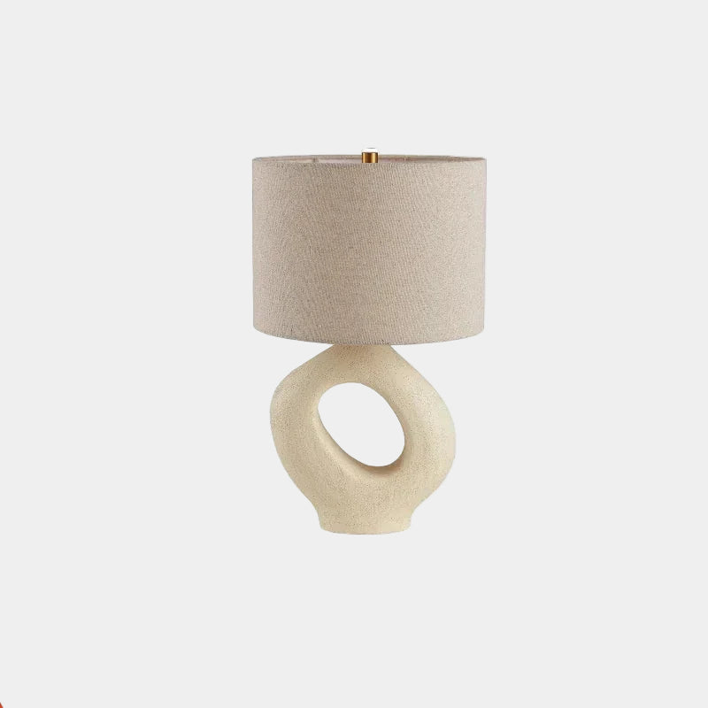 Lampe de Table Wabi-Sabi en Résine ABS – Design Brut et Naturel pour Salon et Chambre 10