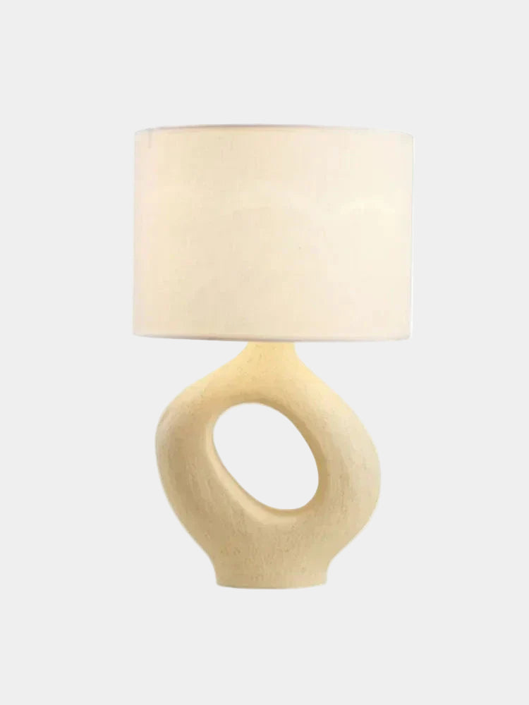 Lampe de Table Wabi-Sabi en Résine ABS – Design Brut et Naturel pour Salon et Chambre 11