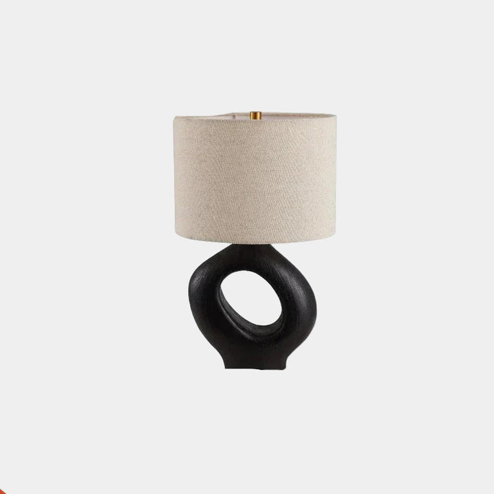 Lampe de Table Wabi-Sabi en Résine ABS – Design Brut et Naturel pour Salon et Chambre 3