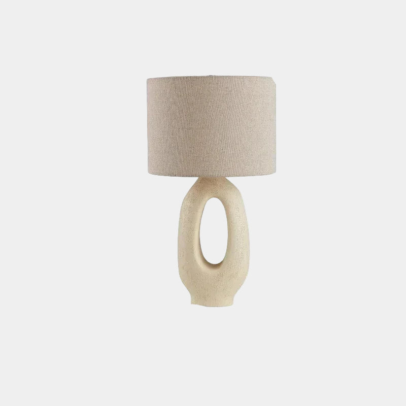 Lampe de Table Wabi-Sabi en Résine ABS – Design Brut et Naturel pour Salon et Chambre 4