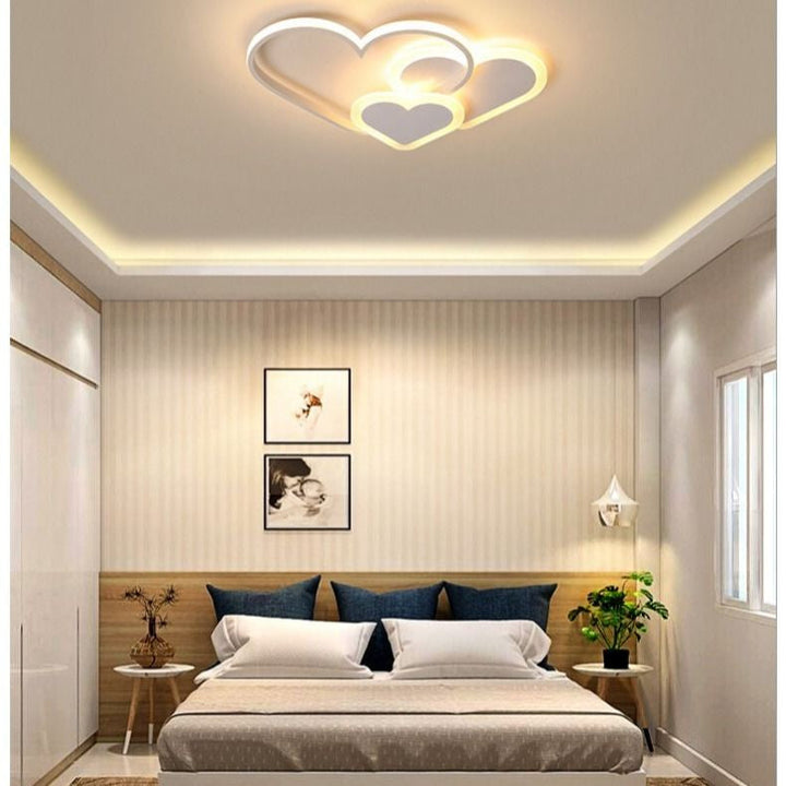 Lampe de plafond florale élégante pour une ambiance chaleureuse 2