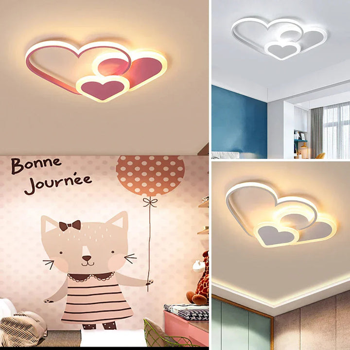 Lampe de plafond florale élégante pour une ambiance chaleureuse 3