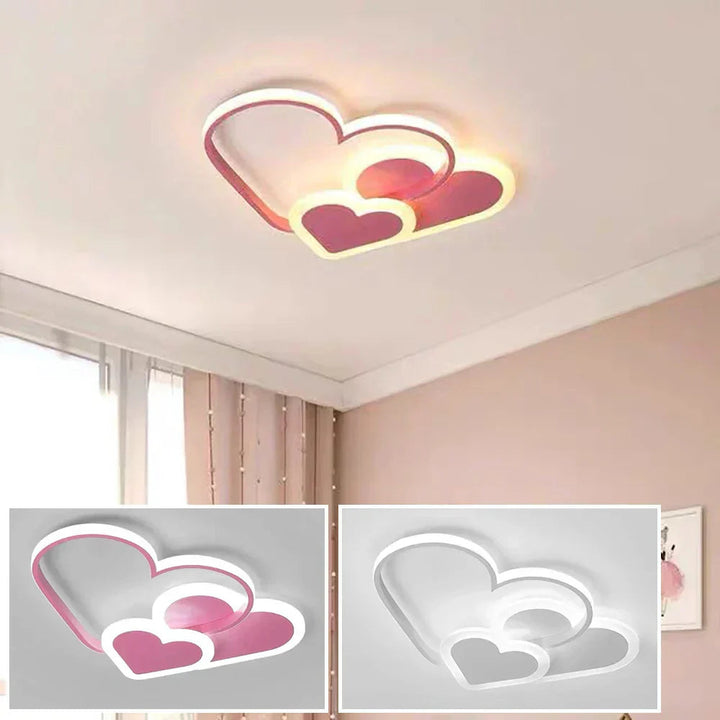 Lampe de plafond florale élégante pour une ambiance chaleureuse 4