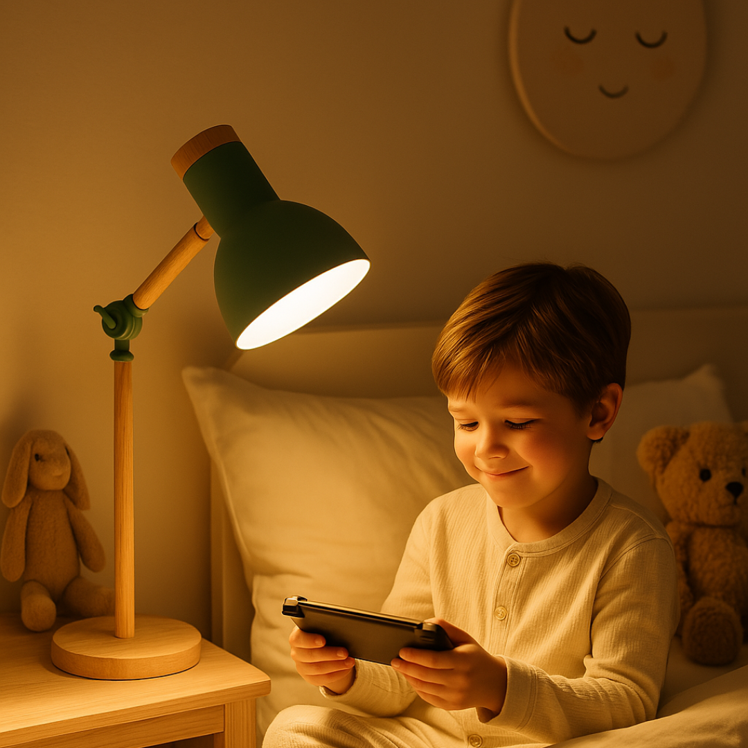 Lampe de table en bois de style nordique 2