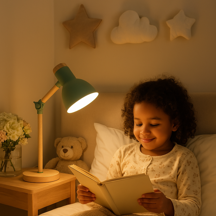 Lampe de table en bois de style nordique 3