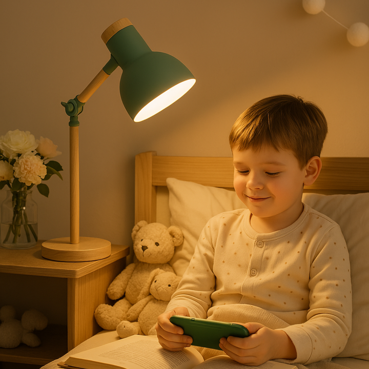 Lampe de table en bois de style nordique 4